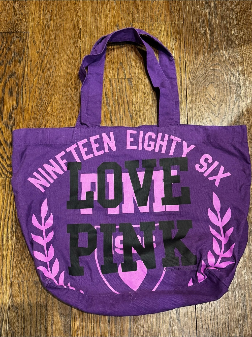 PINK Victoria's Secret Purple Tote